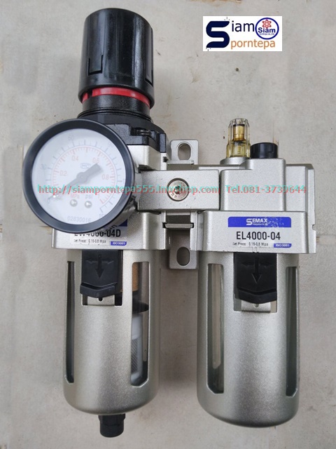 EC4010-04D Filter regulator 2 Unit size 1/2" Auto ฟิลเตอร์ เรกกูเลเตอร์ Pressure 0-10bar 150 psi